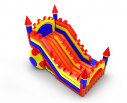 Коммерческий детский надувной батут-горка "БАШНЯ" СП. 120