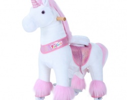 Поницикл средний "Единорог" розовый арт. U402