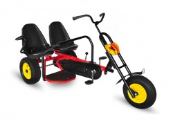 Веломобиль Smart One красный