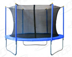 Батут JUNHOP 8 ft – 2,4 м с защитной сетью blue