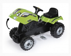 Трактор педальный с прицепом зеленый арт. 710111 Smoby