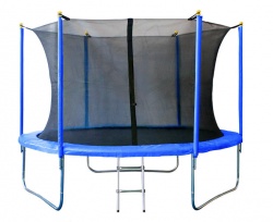 Батут JUNHOP 10 ft – 3,05 м с защитной сетью blue