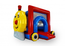 Коммерческий детский надувной батут "ПАРОВОЗИК"
