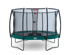 Батут Berg Elite+380 зеленый + защ. сеткой Т-серия арт. 37.12.91.00