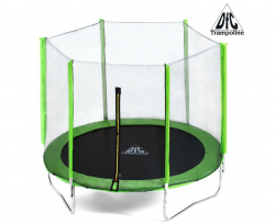 Батут с сеткой DFC Trampoline Fitness green арт. 8FT-TR-LG