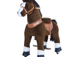 Поницикл средний "Лошадка" темно-коричневая арт. U421