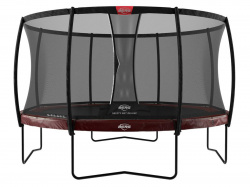 Батут BERG Elite+330 (красный) + защ. сеткой Deluxe арт. 37.81.00.01