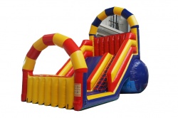 Коммерческий детский надувной батут "РАДУГА" СП.122/2