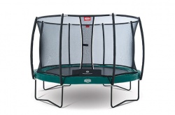 Батут BERG Elite+330 (зеленый) + защ. сеткой Т-серия 2015 арт. 37.11.91
