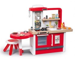 SMOBY Растущая Кухня с табуретом Tefal Evolutive пузырьки 134х44,1х101 см арт. 312301