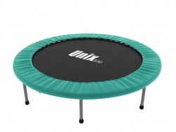 Батут UNIX line FITNESS Compact складной (140 cm) арт. TR46COMG
