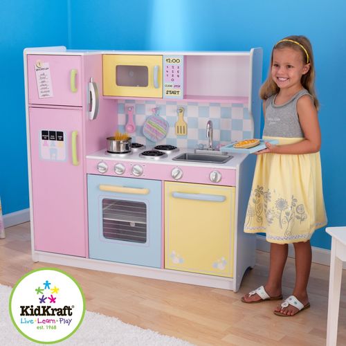 Large Pastel Kitchen KidKraft 53181 KE Happybatut.ru