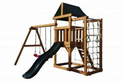Детская игровая площадка Babygarden Play 9 (тёмно-зелёный)