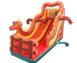 Коммерческий детский надувной батут- Горка ЗМЕЙ ГОРЫНЫЧ СП. 142