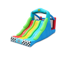 Детский надувной батут "Большие гонки" арт. HAPPY HOP 9774