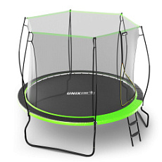 Батут UNIX Line 8 ft UFO Green Зеленый арт. TRUF8GR3