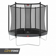 Батут BERG Favorit Regular 200 Grey + защитная сетка Comfort арт. 35.07.33.00 Батут BERG Favorit Regular 200 Grey + защитная сетка Comfort арт. 35.07.33.00