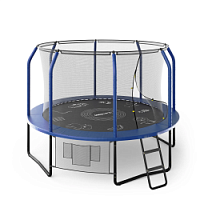 Дачный Пружинный Батут UNIX SUPREME GAME 10 FT BLUE