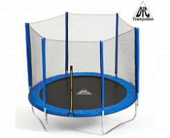Батут дачный DFC TRAMPOLINE FITNESS с сеткой 6FT-TR-B синий