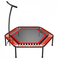 Батут для фитнеса Bellicon Jumping 137 см с винтовыми ножками (красный цвет)