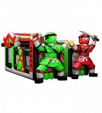 Коммерческий детский надувной батут "НИДЗЯ" СП.0119