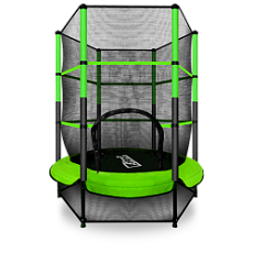 Мини батут с защитной сеткой ARLAND зеленый