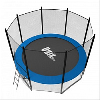 Дачный Пружинный Батут Unix 10 ft с внеш. сеткой и лестницей 305 см