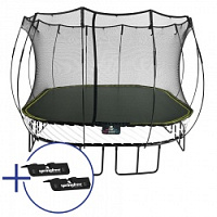Комплект Батут беспружинный квадратный SPRINGFREE S113 Крепеж